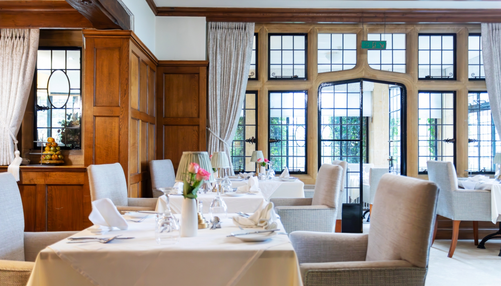 Our fine dining restaurant, Seventeen at Newlands Care Home in Stow on the Wold in the Cotswolds