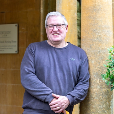 Stephen Oliver our maintenance guy at Newlands of Stow