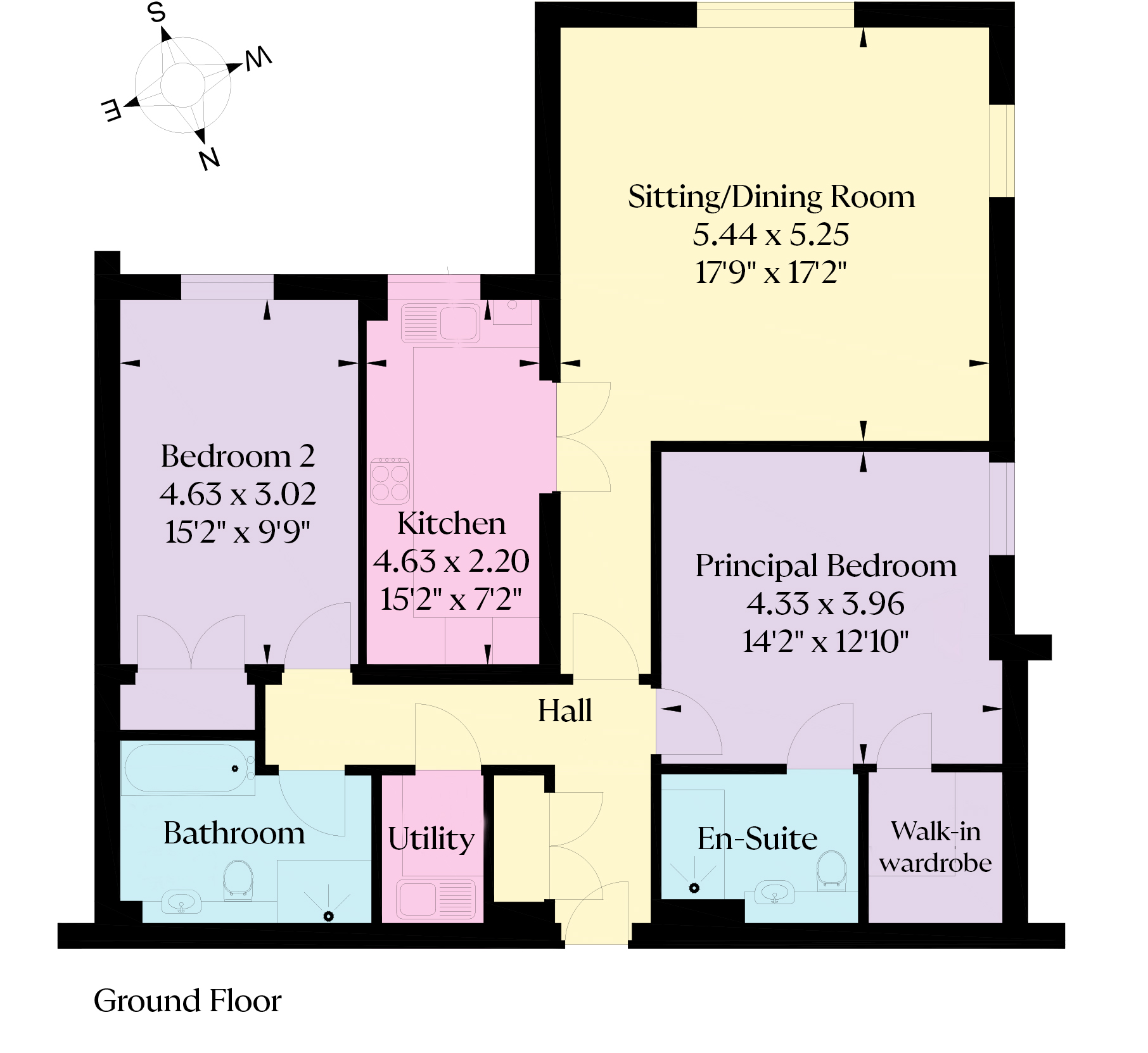 Floor plans Newlands House Apartment 5